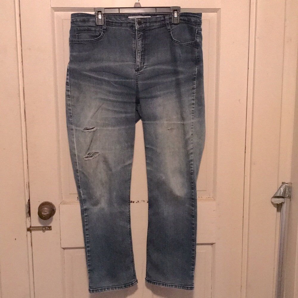 5/$25 Distressed Blue Jeans